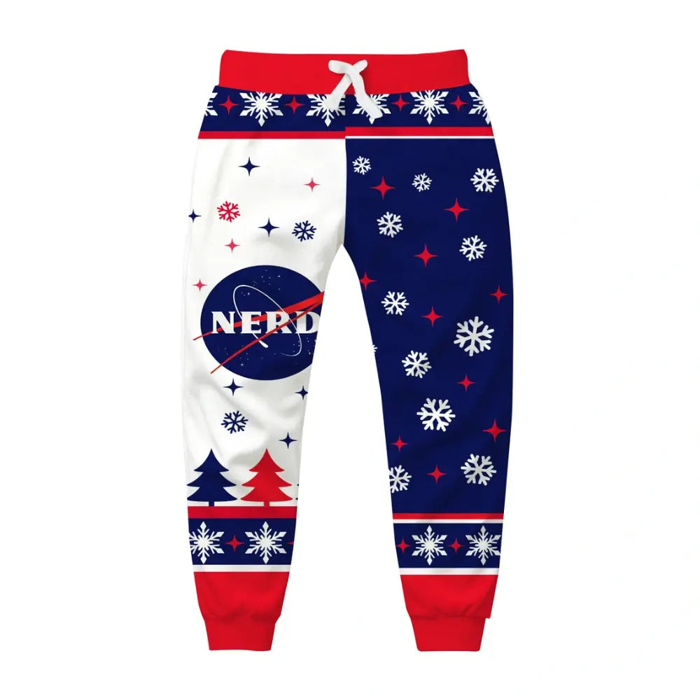 Cosmic Winter Ugly Quarter Zip Sweatshirt & Sweatpant Set