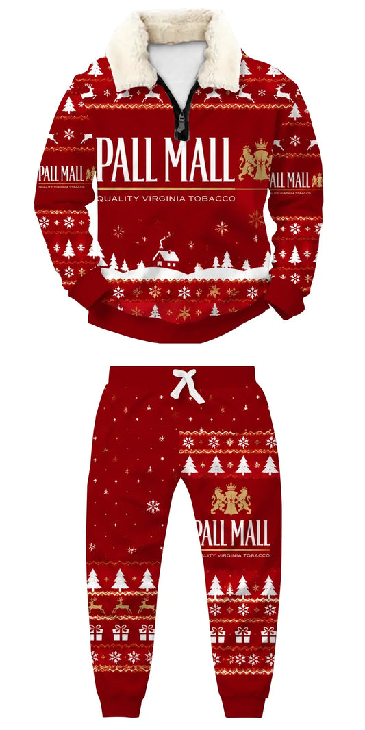 Crown Ugly Quarter Zip Sweatshirt & Sweatpant Set