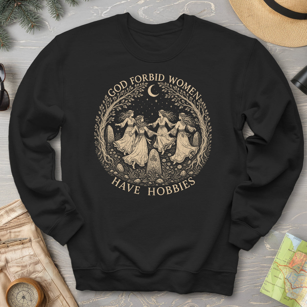 Women Hobbies Sweatshirt