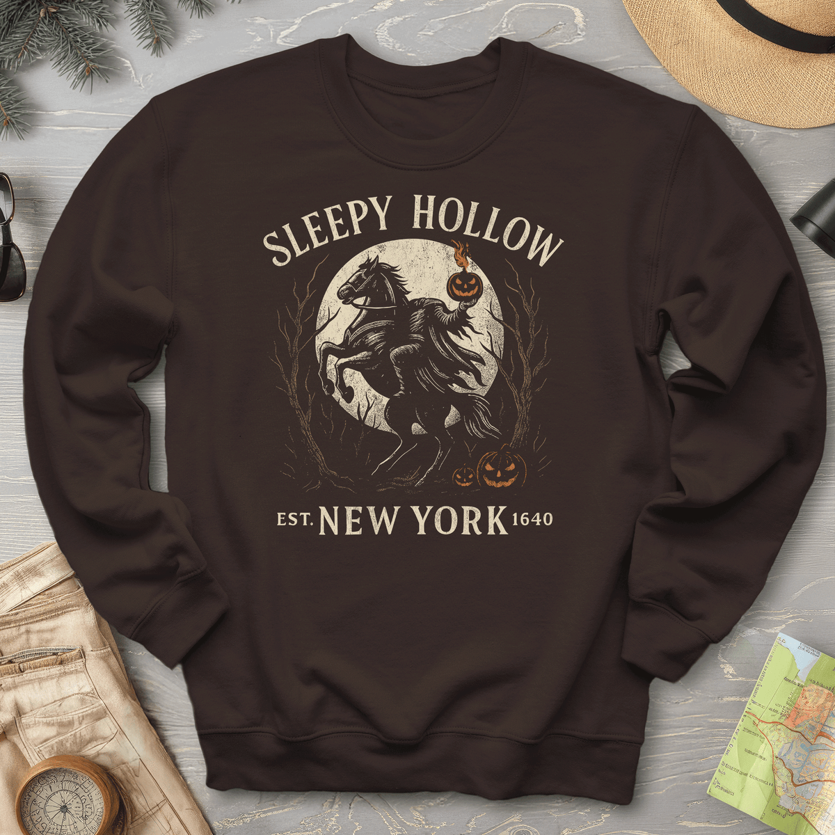 Sleepy Hollow New York Dark Sweatshirt