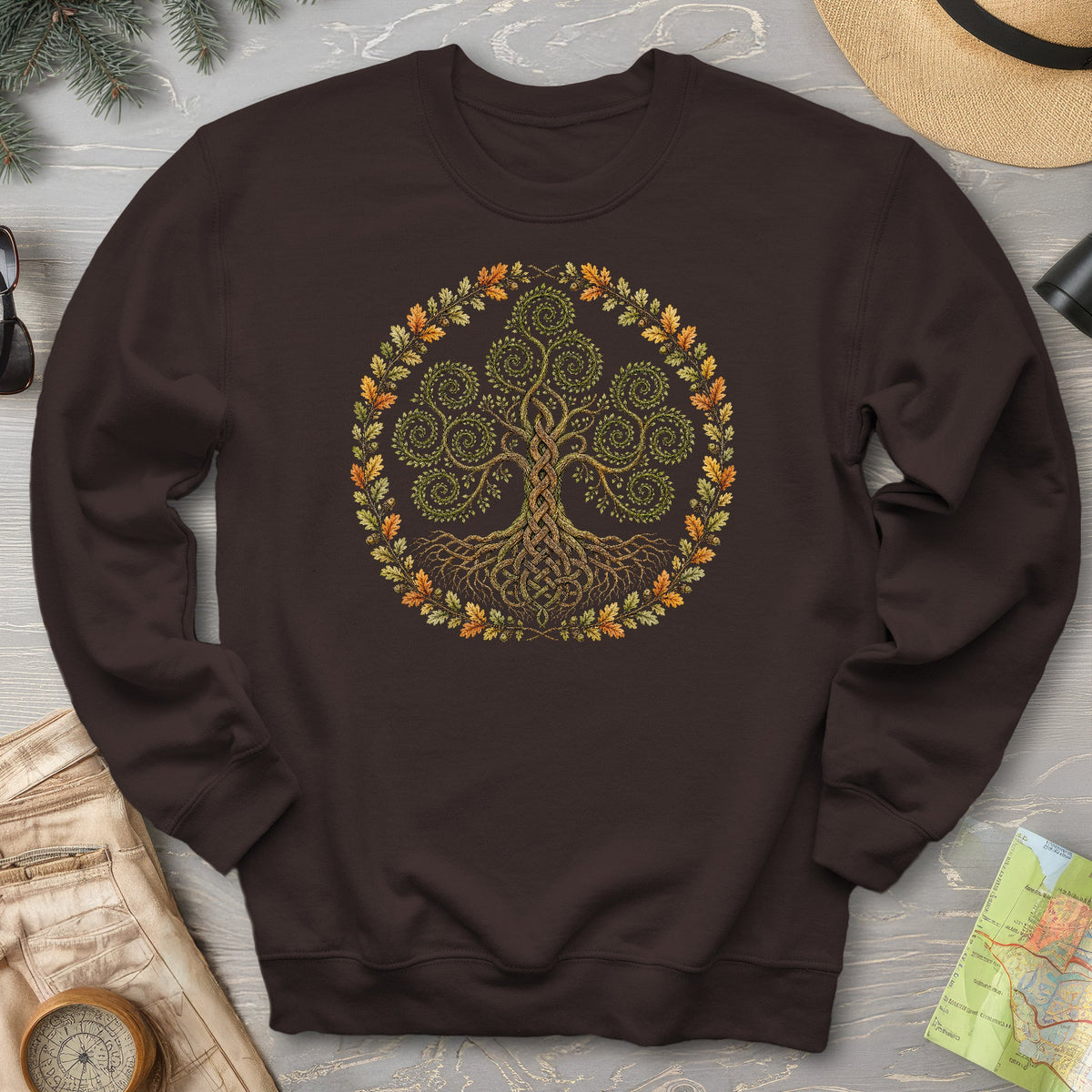 Triskele Tree Of Life Sweatshirt