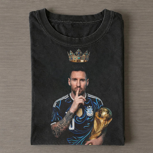 LM King Crown Shush Vintage Washed Tee