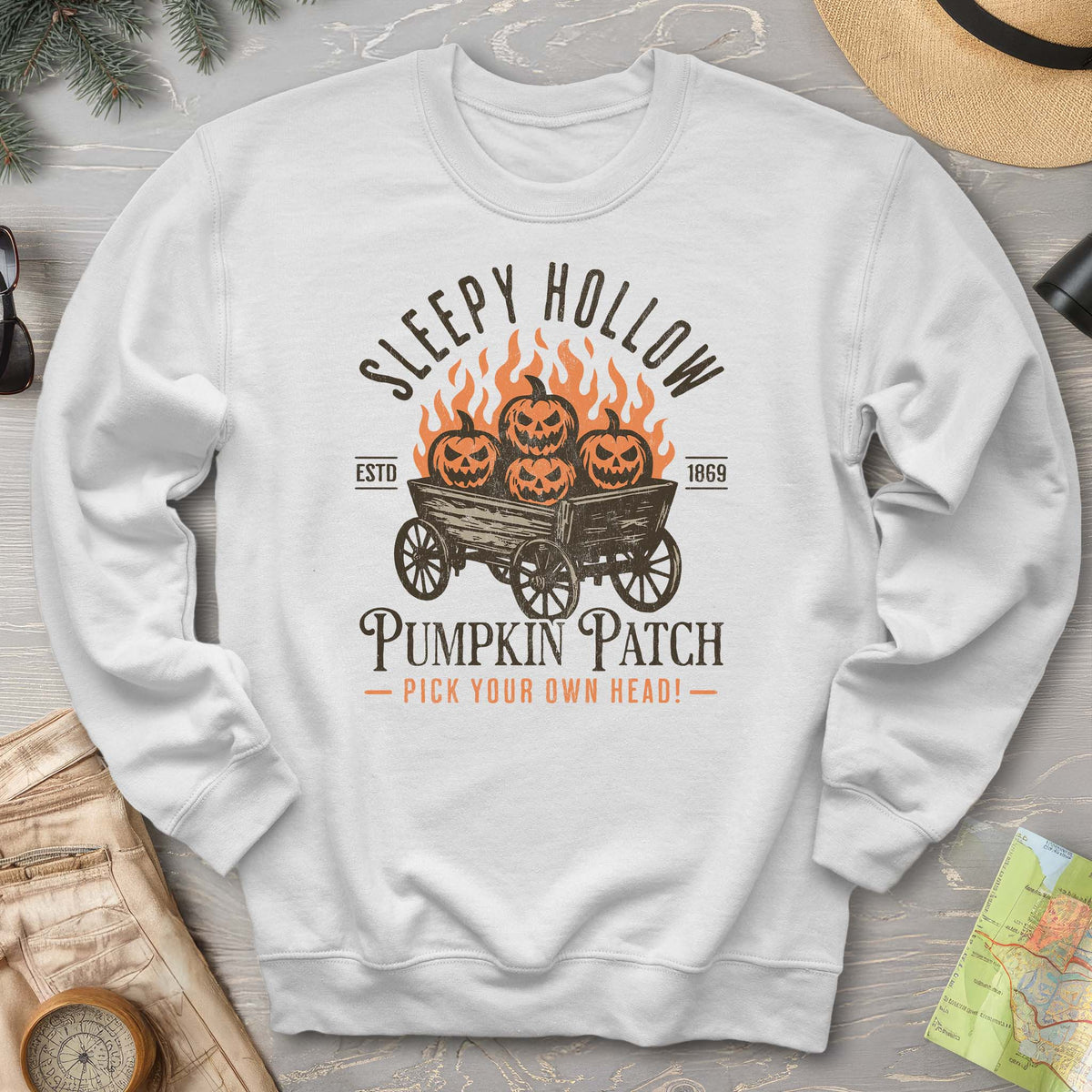 Sleepy Hollow Pumpkin Patch Sweatshirt