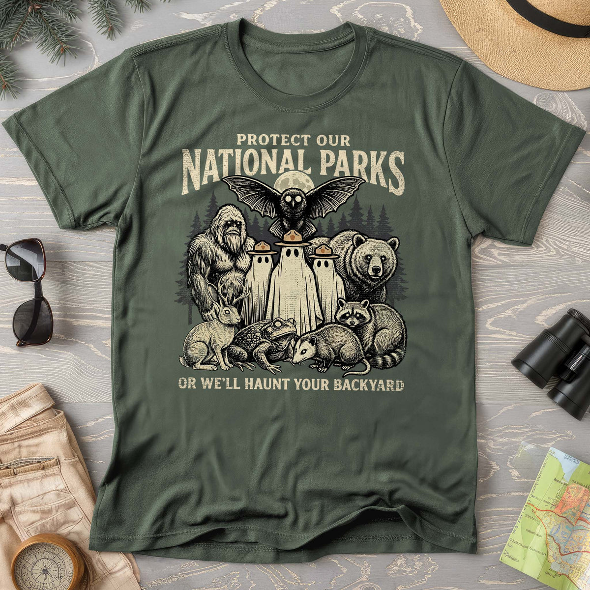 National Parks Backyard Haunt T-Shirt
