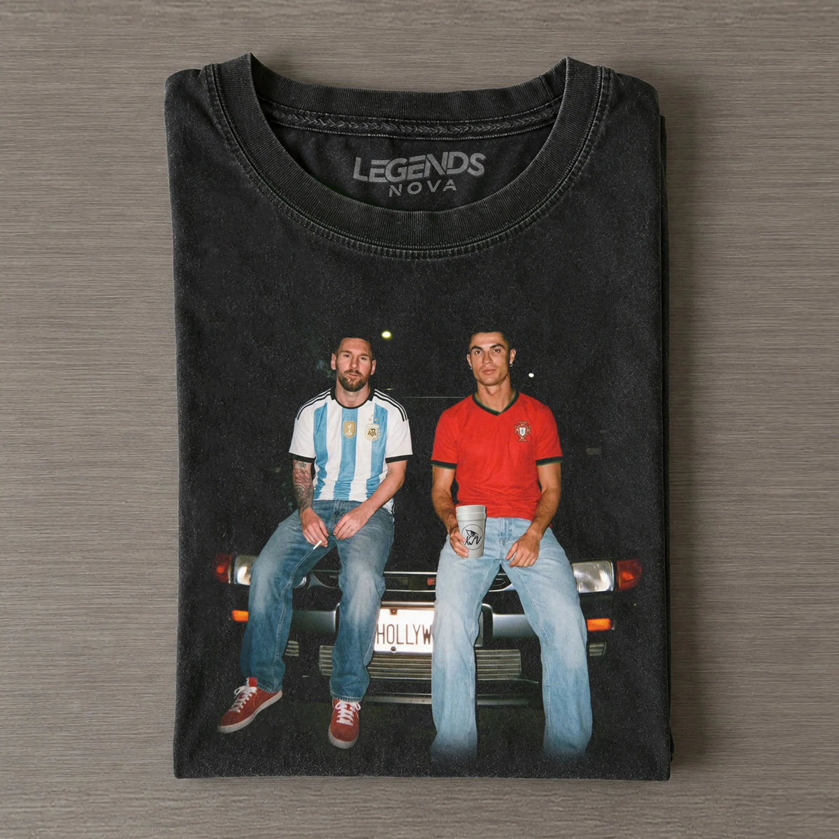 CR & LM Funny Graphic Tee