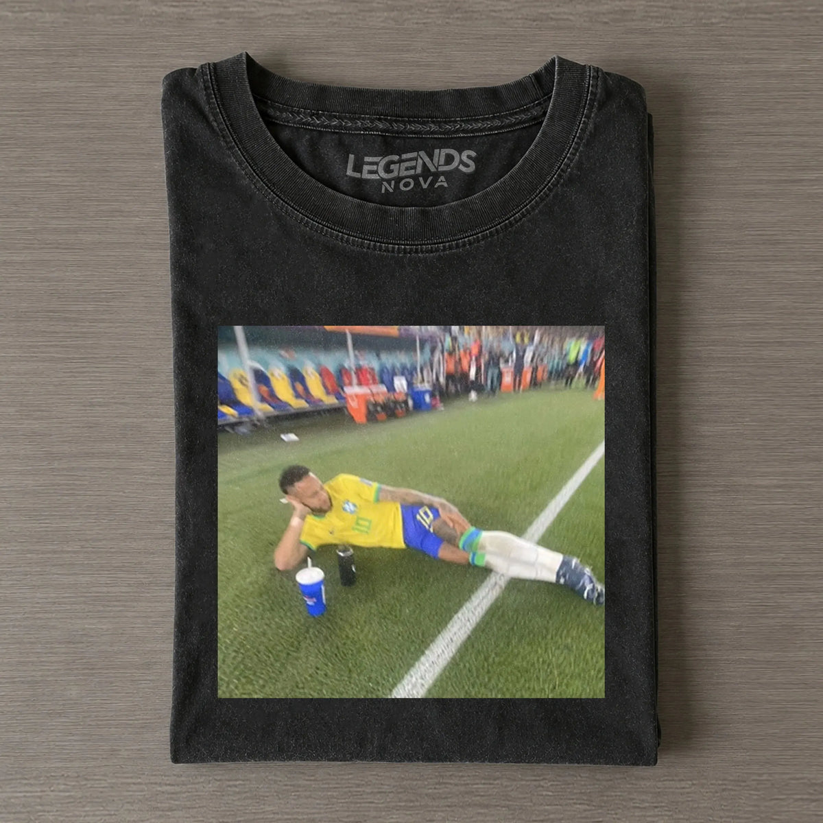 NJ Chilling On Pitch Meme Tee