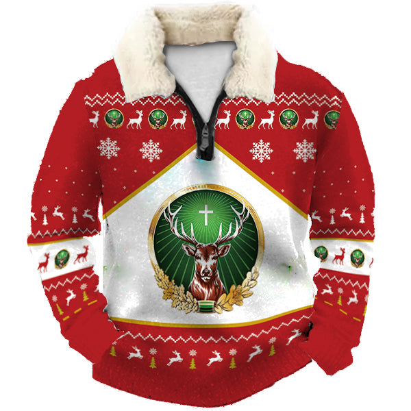 Ugly Quarter Zip Sweatshirt cb04