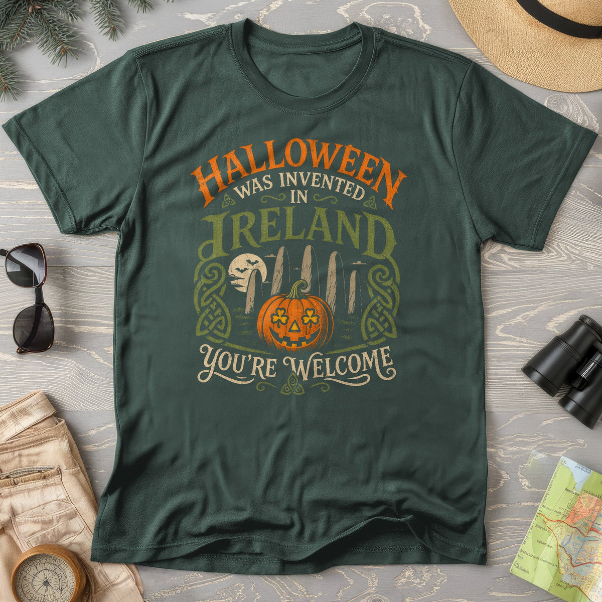 Invented In Ireland Halloween T-Shirt