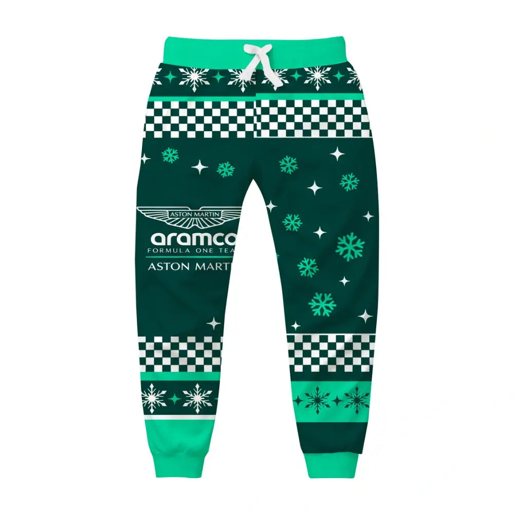 Emerald Racing Ugly Quarter Zip Sweatshirt & Sweatpant Set