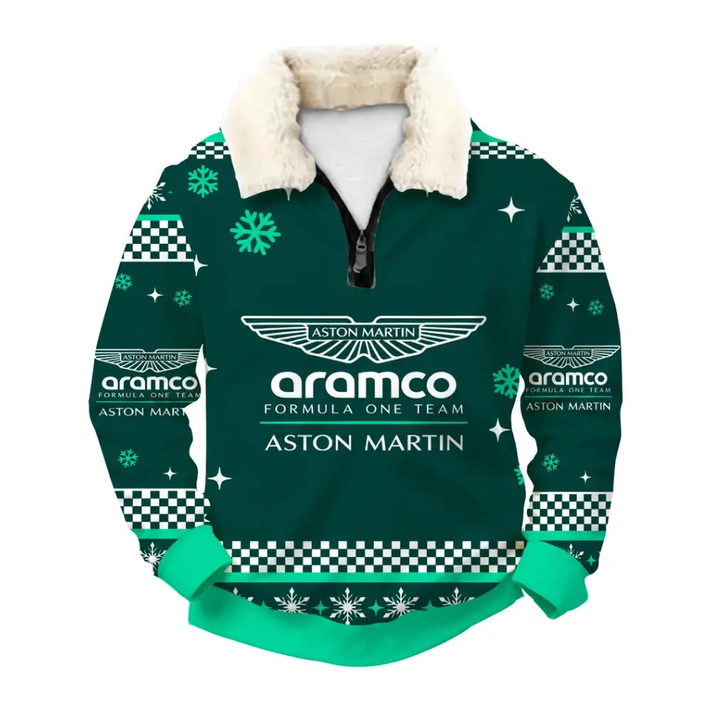 Emerald Racing Ugly Quarter Zip Sweatshirt & Sweatpant Set