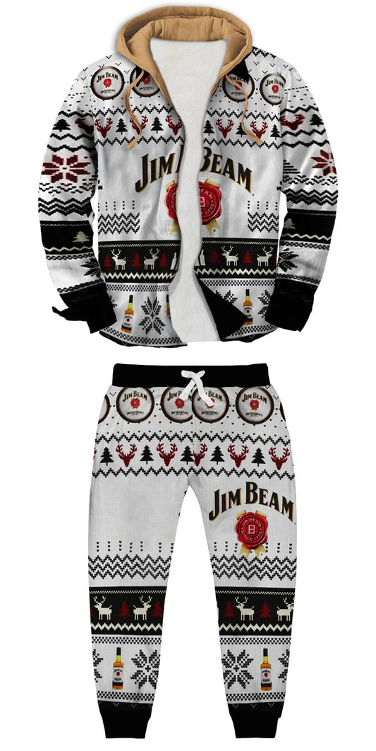 Ugly Zip Hoodie & Sweatpant Set 5536