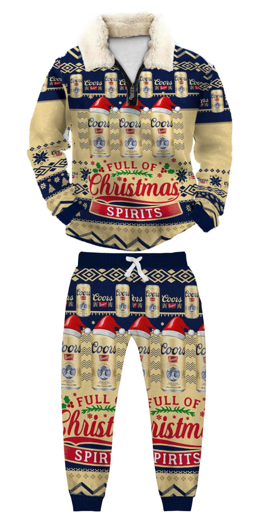 Ugly Quarter Zip Sweatshirt & Sweatpant Set e33c