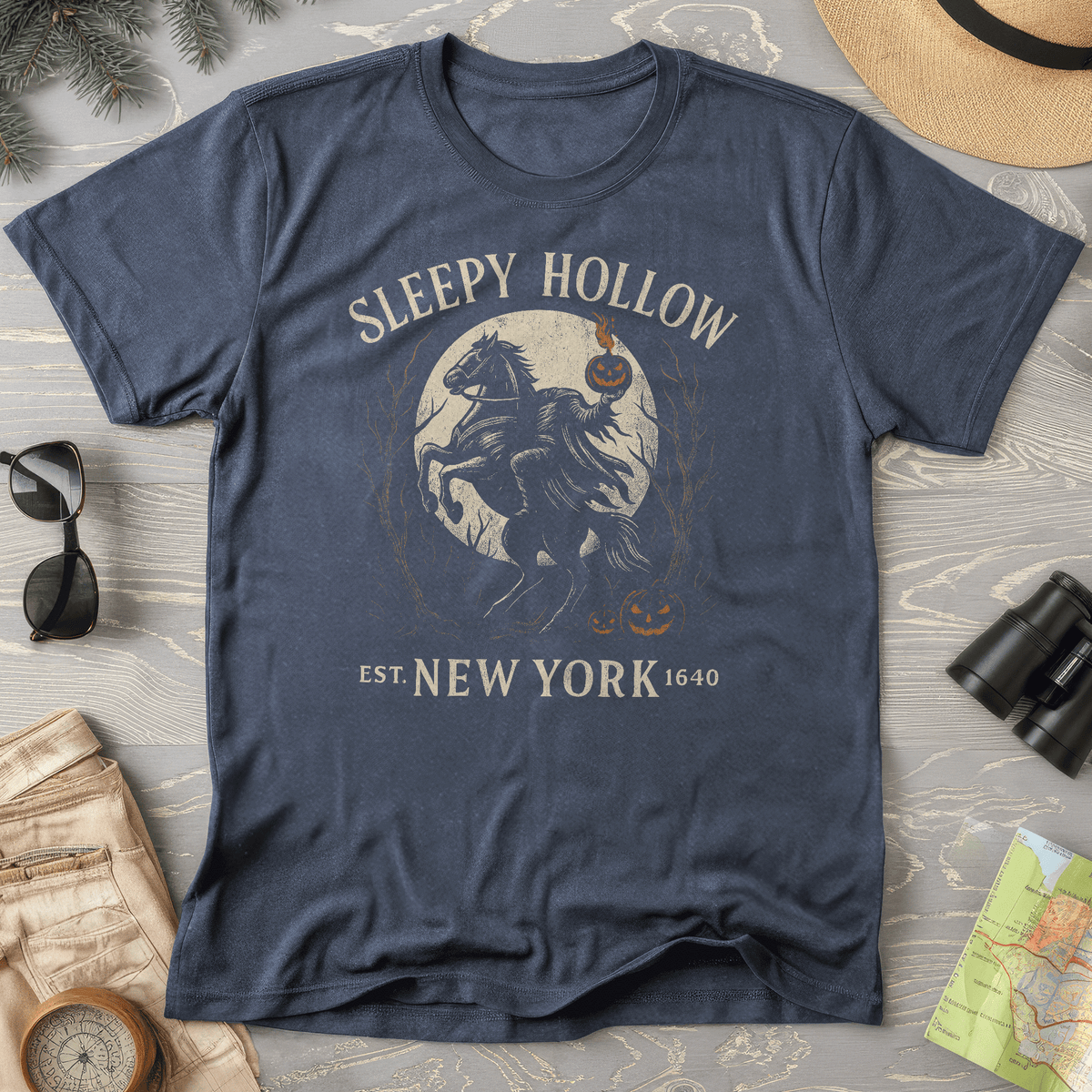 Sleepy Hollow New York Dark T-Shirt