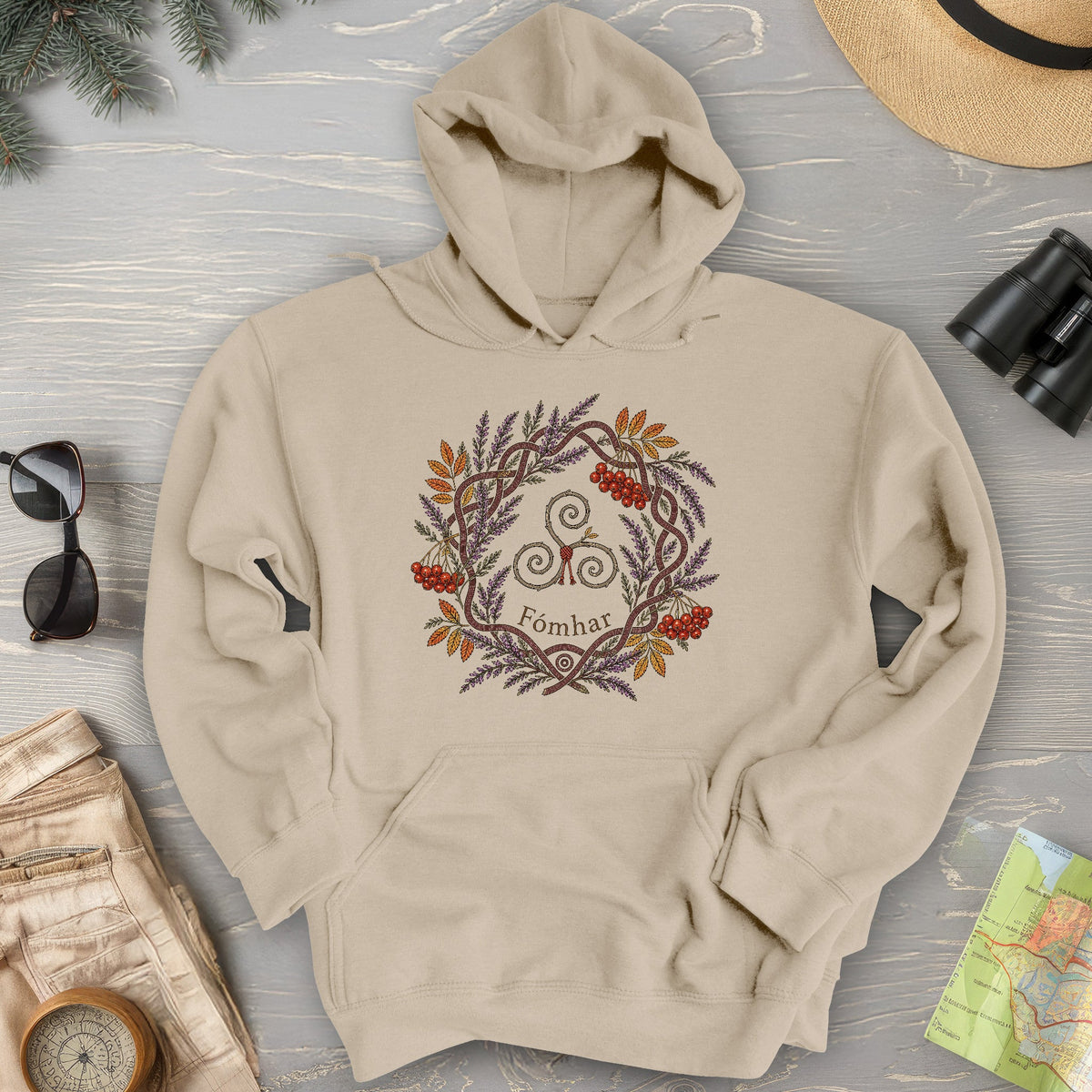 Fómhar Triskele Hoodie