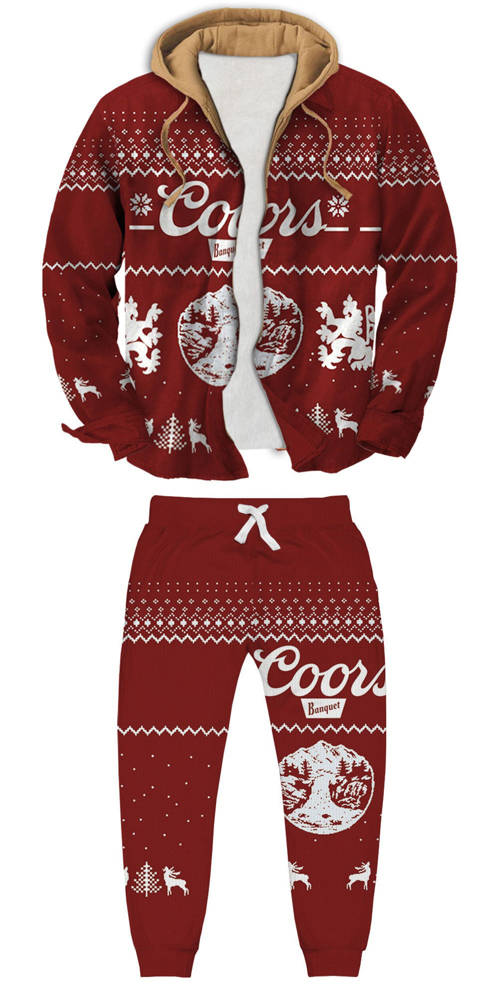 Ugly Zip Hoodie & Sweatpant Set 0970