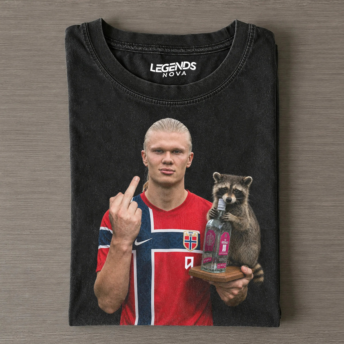 EH & Whiskey Raccoon H-MT-F V2 Tee