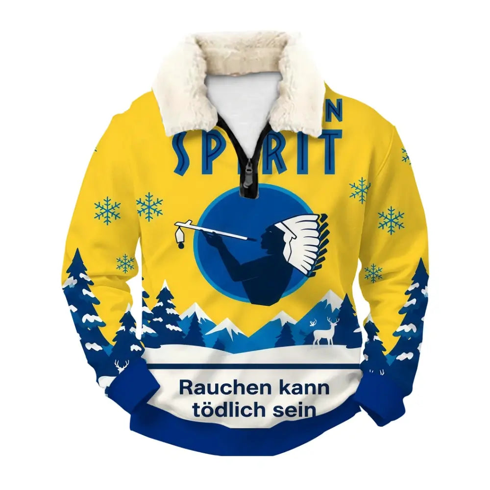 Golden Eagle Ugly Quarter Zip Sweatshirt & Sweatpant Set