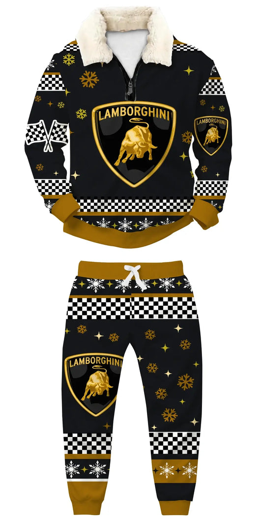 Golden Torque Ugly Quarter Zip Sweatshirt & Sweatpant Set