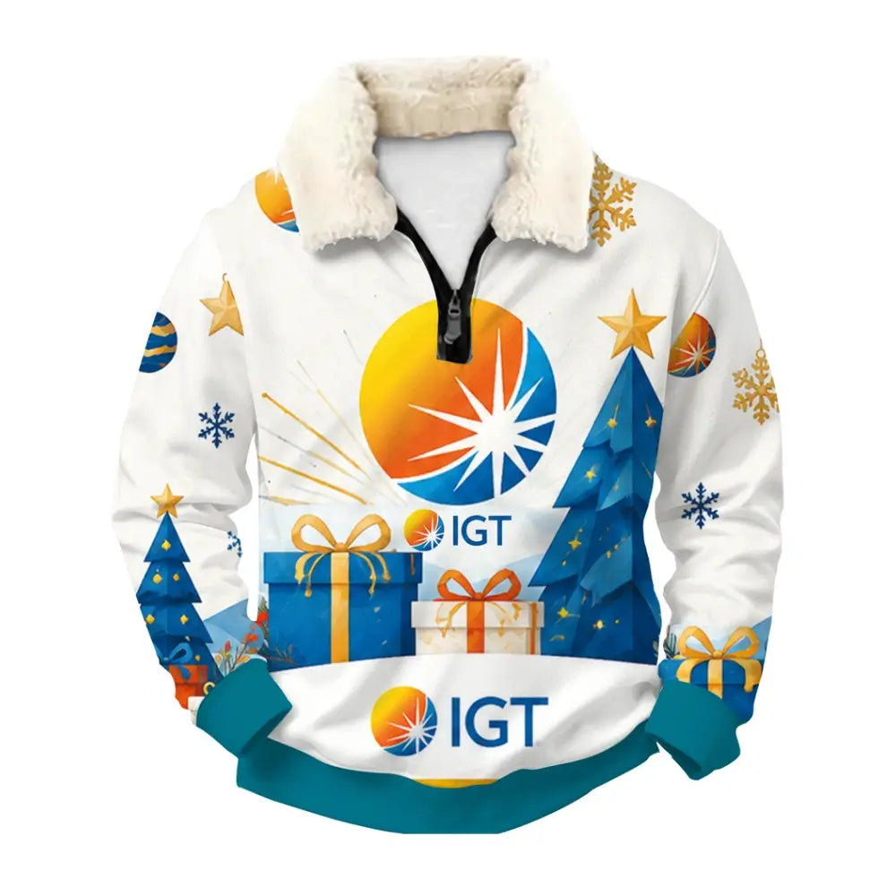 Happy Hour Society Ugly Quarter Zip Sweatshirt & Sweatpant Set