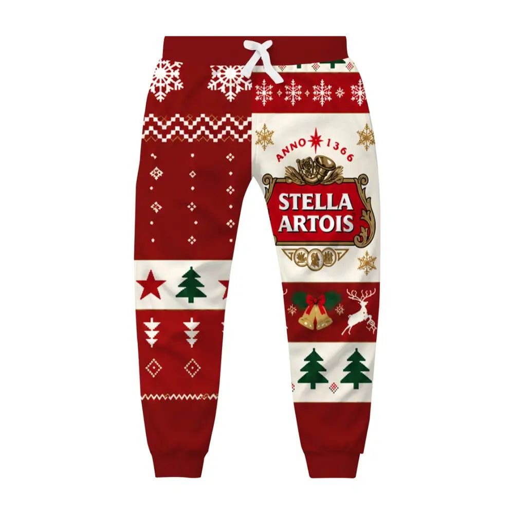 Holiday Brew Ugly Quarter Zip Sweatshirt & Sweatpant Set