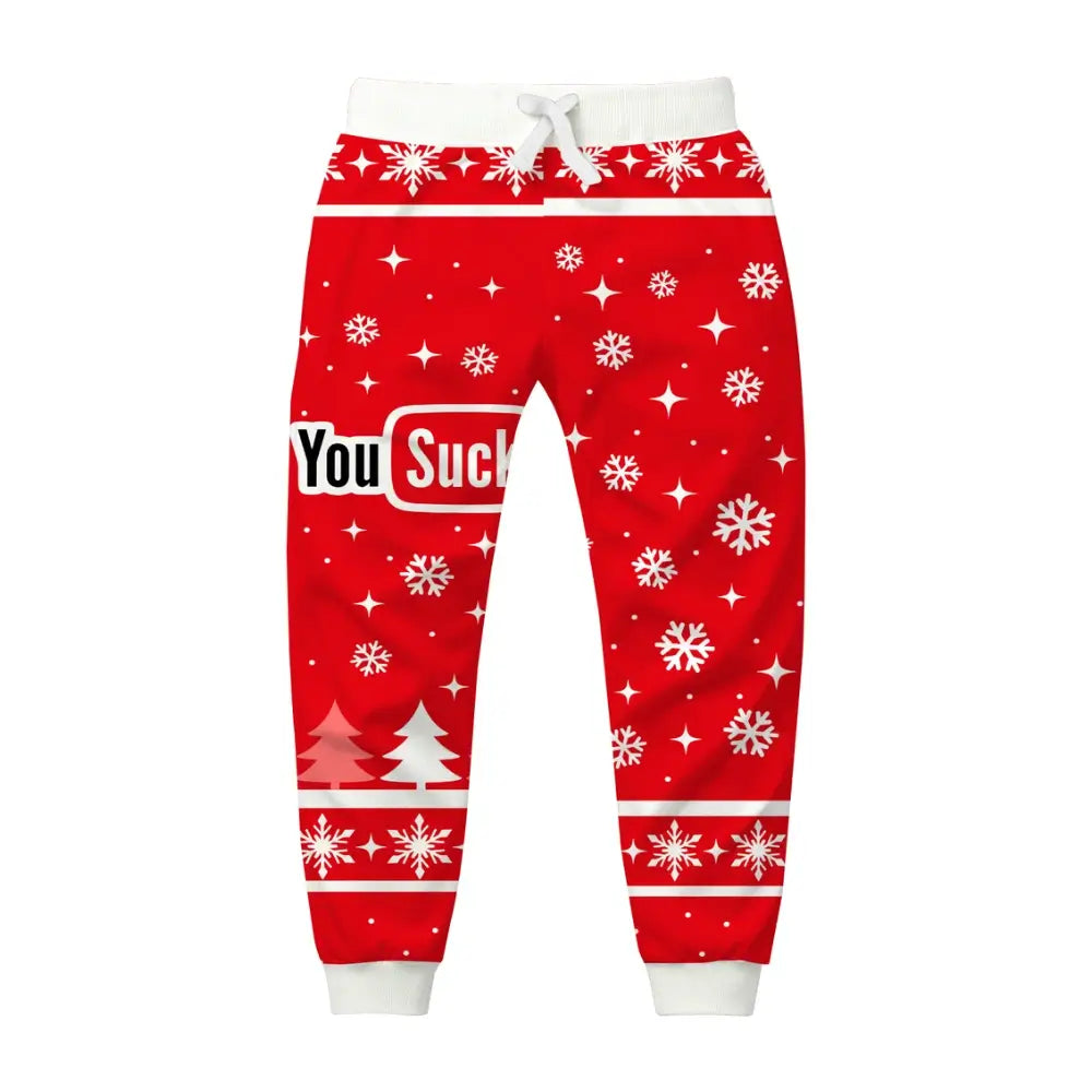 Holiday Roast Ugly Quarter Zip Sweatshirt & Sweatpant Set