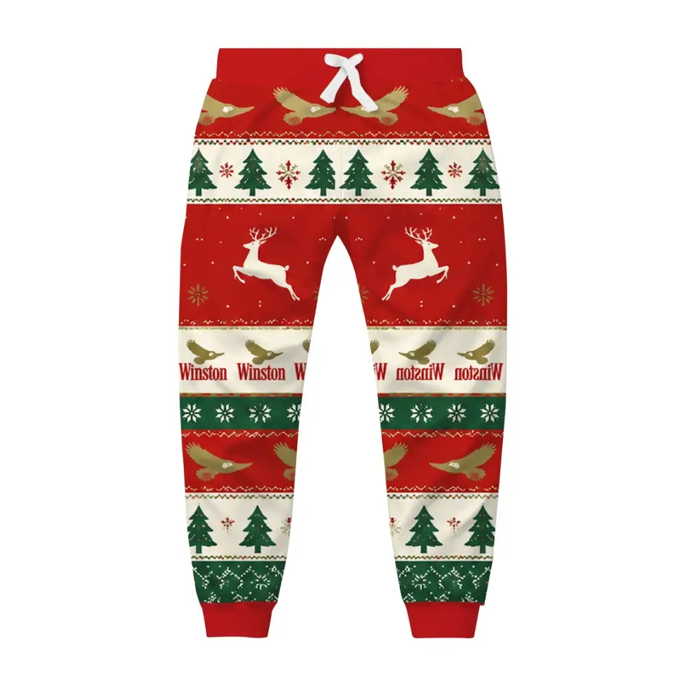Holiday Smoke Ugly Quarter Zip Sweatshirt & Sweatpant Set