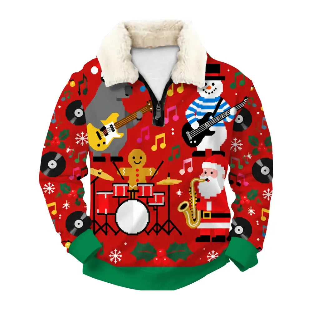 Jolly Beats Ugly Quarter Zip Sweatshirt & Sweatpant Set
