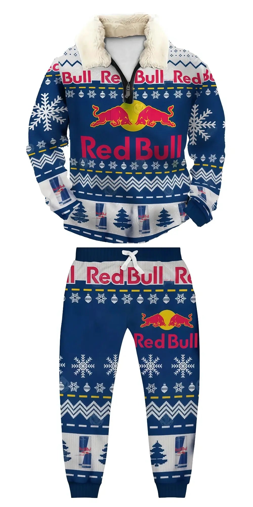 Lightning Ugly Quarter Zip Sweatshirt & Sweatpant Set