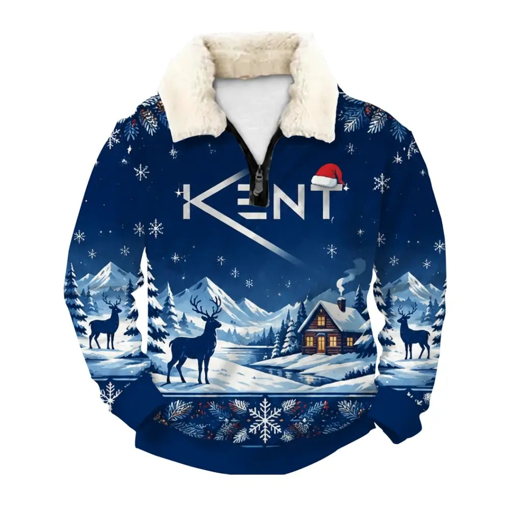Menthol Ugly Quarter Zip Sweatshirt & Sweatpant Set