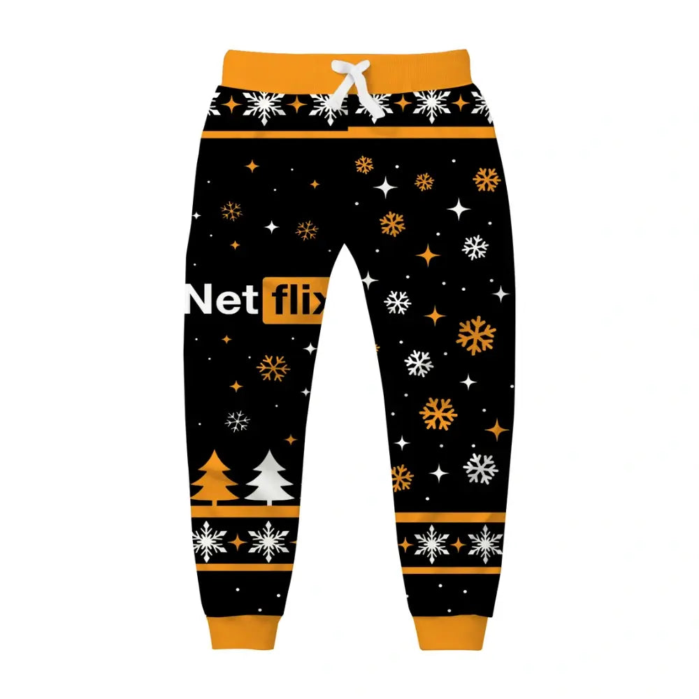 Midnight Streaming Ugly Quarter Zip Sweatshirt & Sweatpant Set