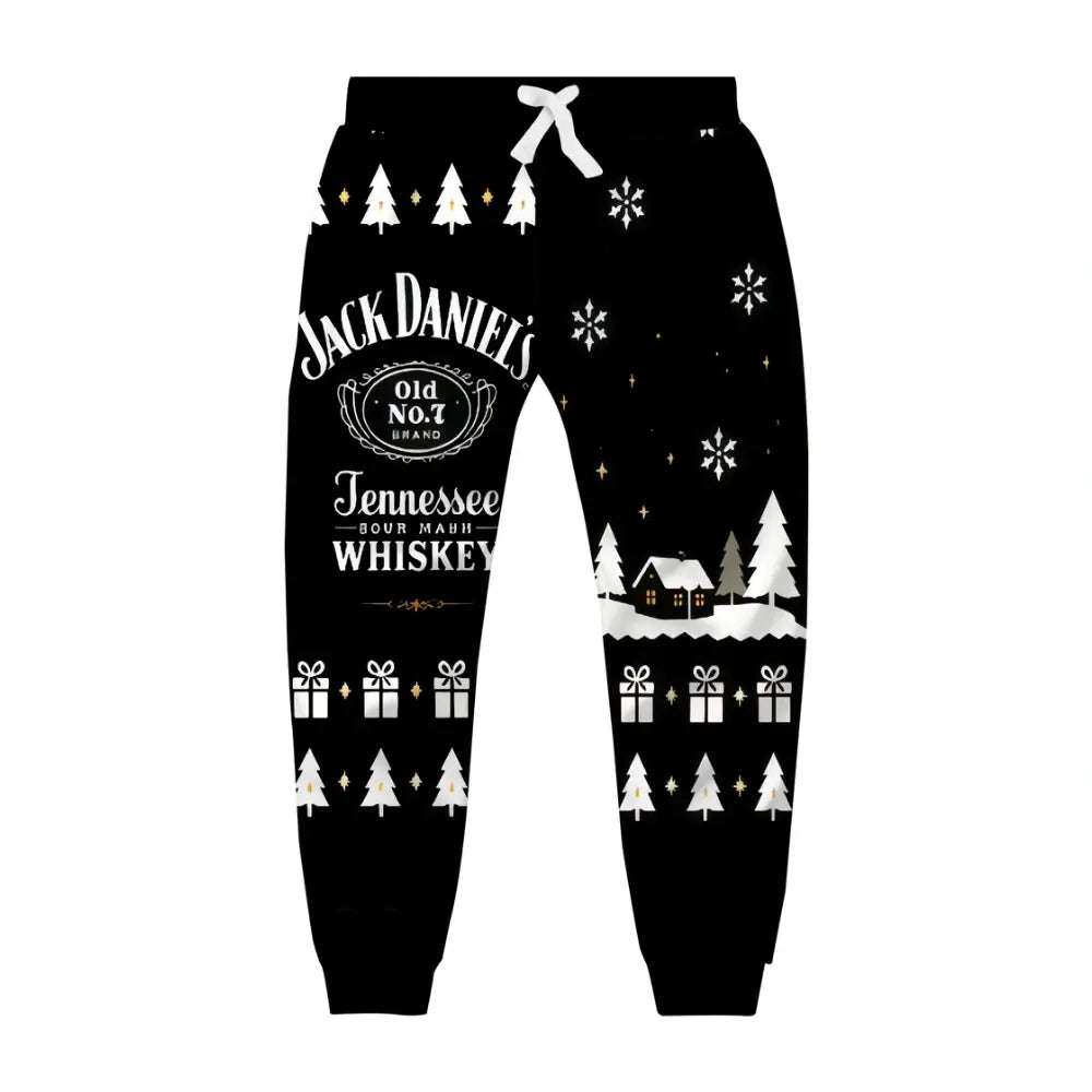 Midnight Whiskey Ugly Quarter Zip Sweatshirt & Sweatpant Set