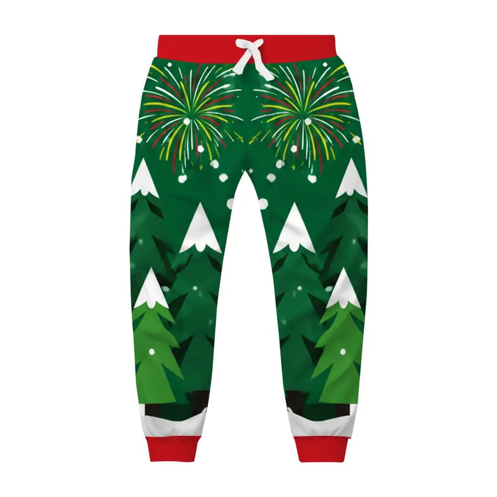 Naughty List Ugly Quarter Zip Sweatshirt & Sweatpant Set