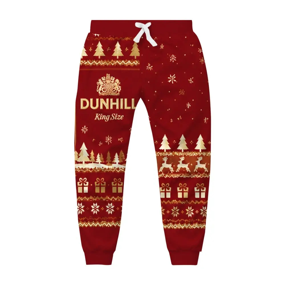 Red Classic Ugly Quarter Zip Sweatshirt & Sweatpant Set