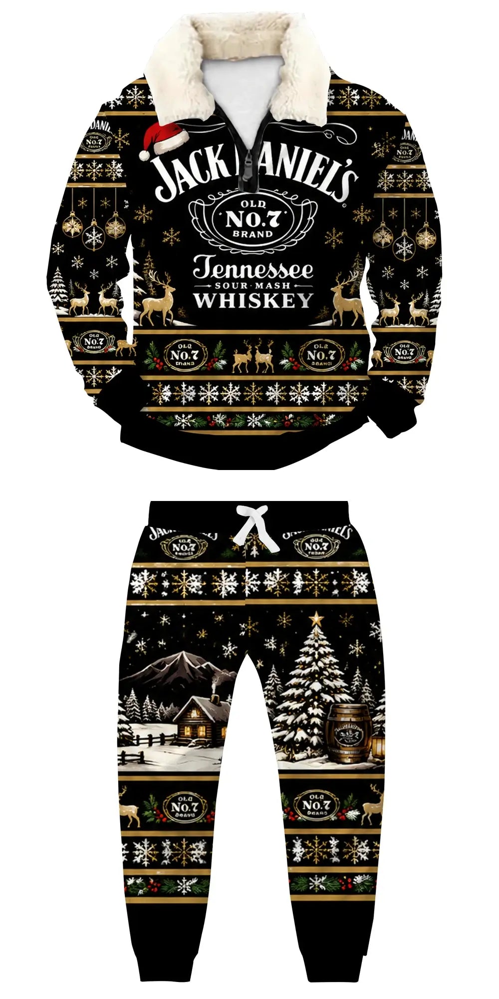 Tennessee Ugly Quarter Zip Sweatshirt & Sweatpant Set