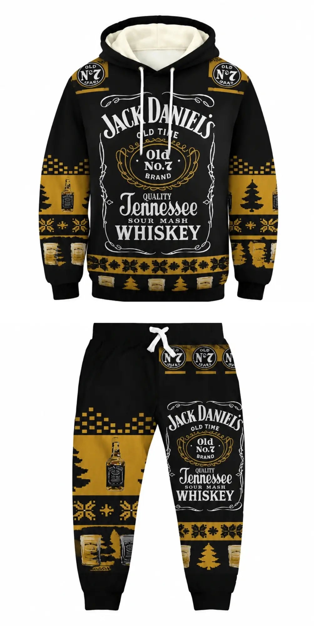 Tennessee Whiskey Ugly Pullover Hoodie & Sweatpant Set