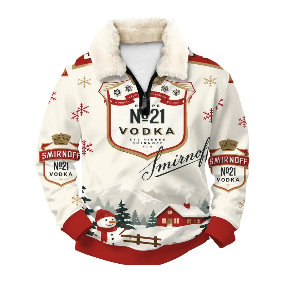 Vodka Ugly Quarter Zip Sweatshirt & Sweatpant Set