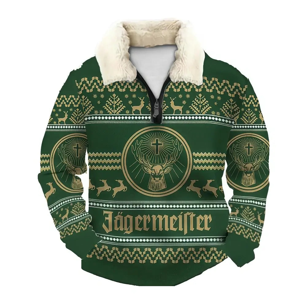 Wild Ugly Quarter Zip Sweatshirt & Sweatpant Set