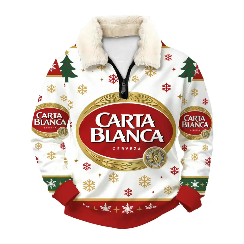 Winter Brew Ugly Quarter Zip Sweatshirt & Sweatpant Set
