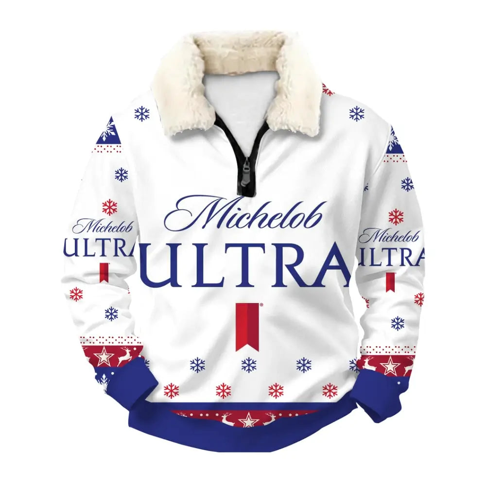 Winter Brew Ugly Quarter Zip Sweatshirt & Sweatpant Set