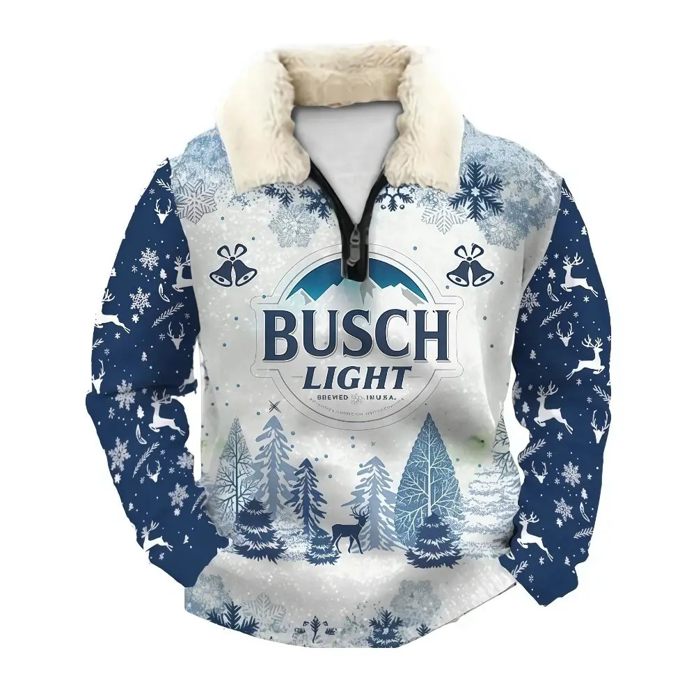 Winter Ugly Quarter Zip Sweatshirt & Sweatpant Set